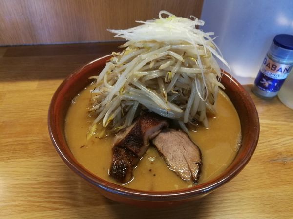 「味噌ラーメンもやし大盛」@味噌っ子 ふっくの写真