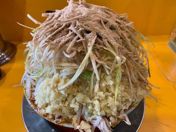 「小ラーメン辛い奴3倍　アブラマシ」@ラーメン二郎 八王子野猿街道店2の写真