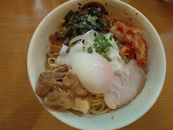 「油そば（海老油）（大盛）」@らーめんかいじ 利府店の写真