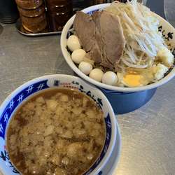 つけ麺 950円 うずら 100円