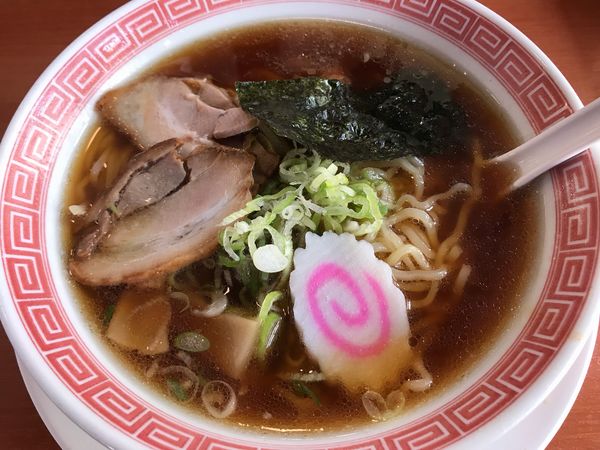 「中華そば固め濃いめ490円」@幸楽苑 町田成瀬店の写真