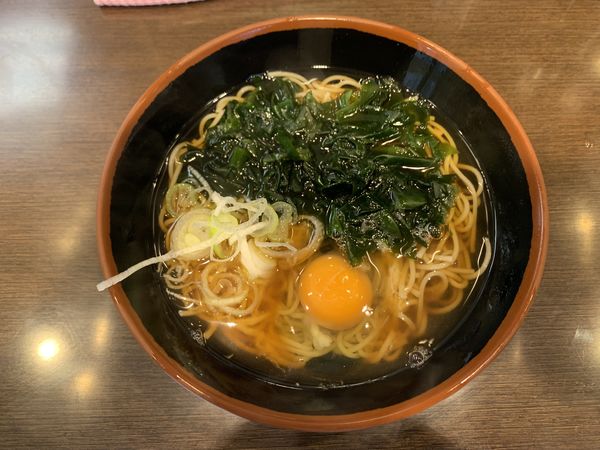 「わかめそば 460円」@グル麺 東京の写真