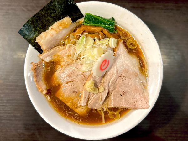 「★＜恒例月1限定＞チャーシュー生姜醤油ラーメン🍜¥1,450」@麺処 夏海の写真