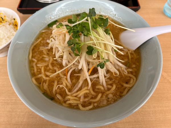 「みそらーめん」@くるまやラーメン 箕輪店の写真