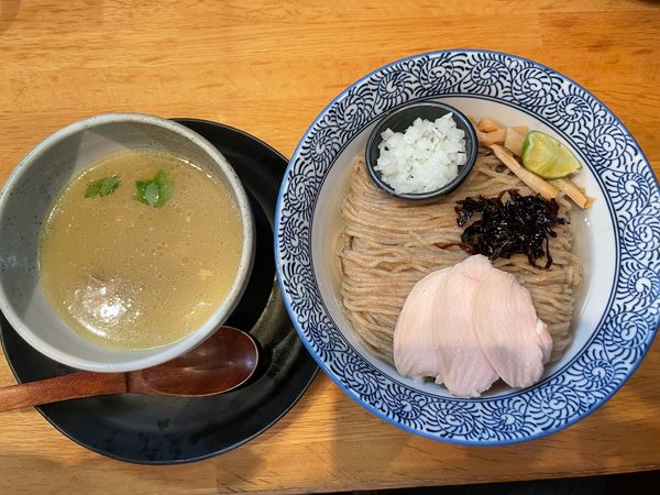 「昆布水の鶏清湯つけ麺(¥900)」@麺匠たか松 本店の写真