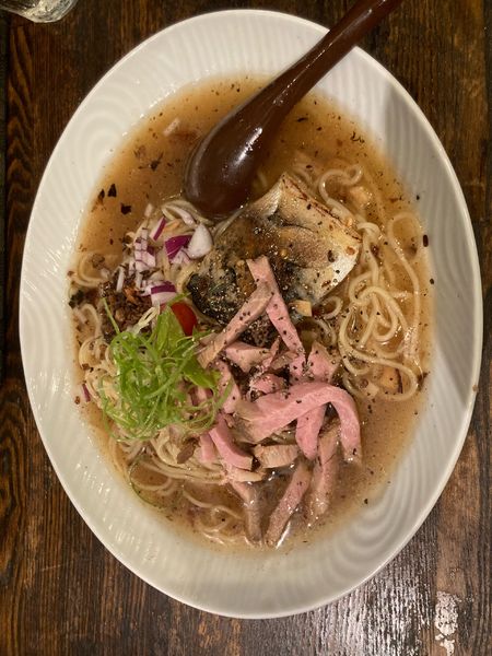 「[限定]サバヌーヴォーペペロン ¥1300」@麺場voyageの写真