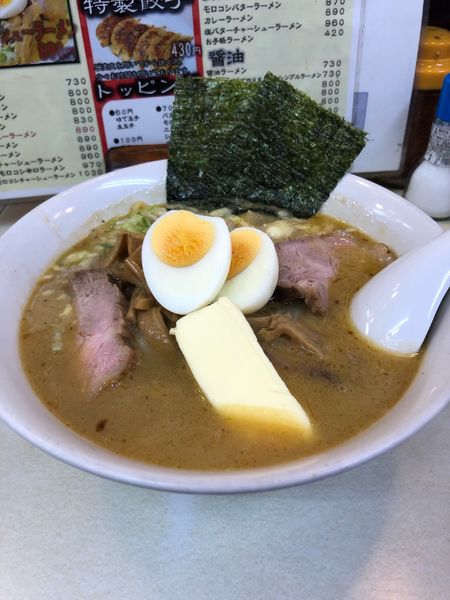 「味噌バターチャーシューラーメン　960円」@サッポロラーメン クマさんの写真