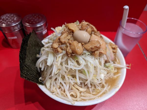 「ラーメン・豚一枚・のり」@麺屋HEROの写真