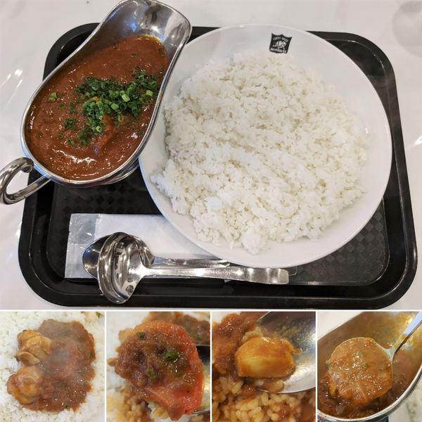 「トマトとニンニクのカレー　1100円」@東京ボンベイ 神田店の写真