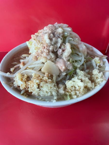 「小ラーメン　600円」@ラーメン二郎 三田本店の写真