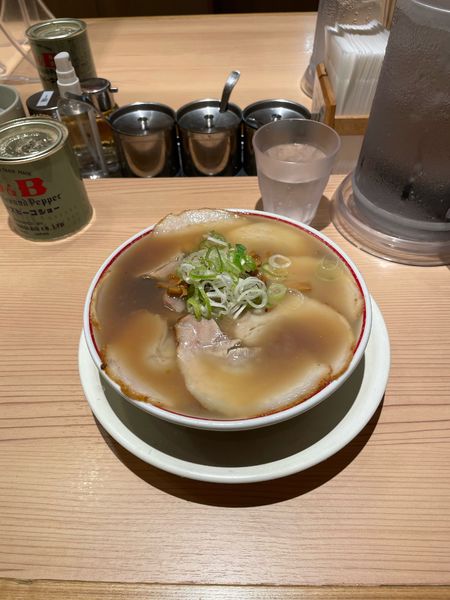 「チャーシュー麺（¥1100）」@東京煮干し らーめん 玉 東京駅店の写真