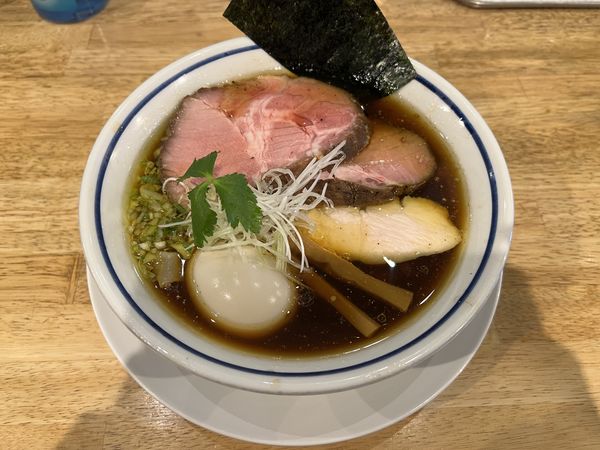 「特製中華そば醤油」@手打式超多加水麺 ののくらの写真