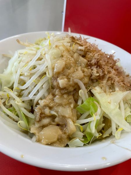 「汁なし 880円」@ラーメン ノックアウトの写真