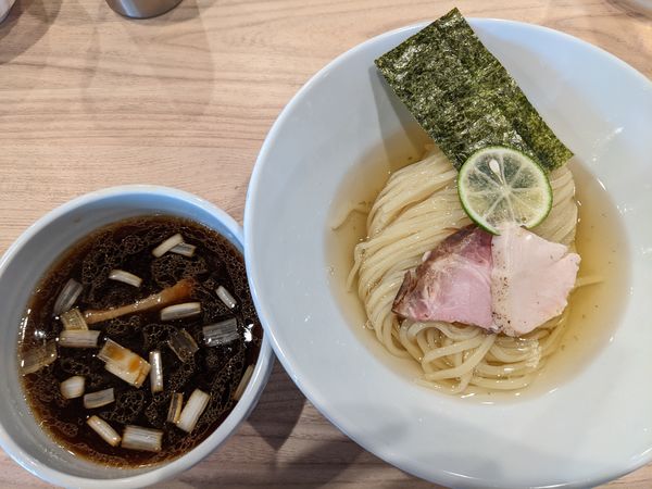 「昆布水のつけ麺」@麺処 にし尾の写真