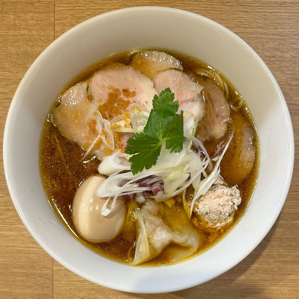 「特製山椒醤油ラーメン」@麺屋 天来の写真