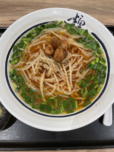 「ニラもやしラーメン」@横濱家 アリオ橋本店の写真