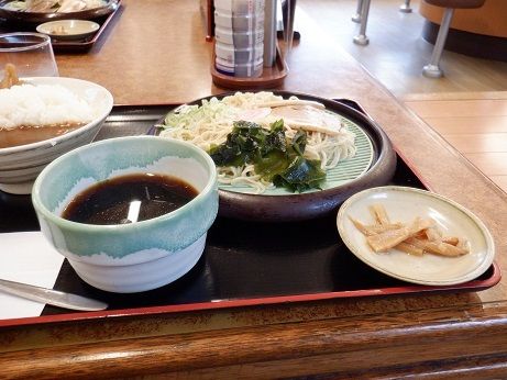 「ざるラーメン」@山田うどん 町田図師店の写真