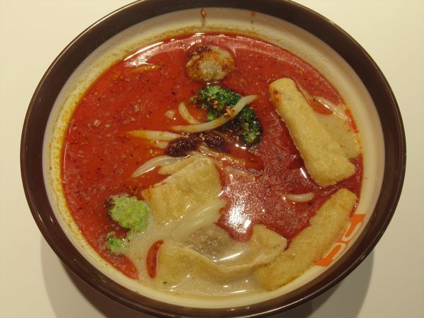 「麻辣湯(トッピング4品)(800円)」@張亮麻辣湯 八王子店の写真