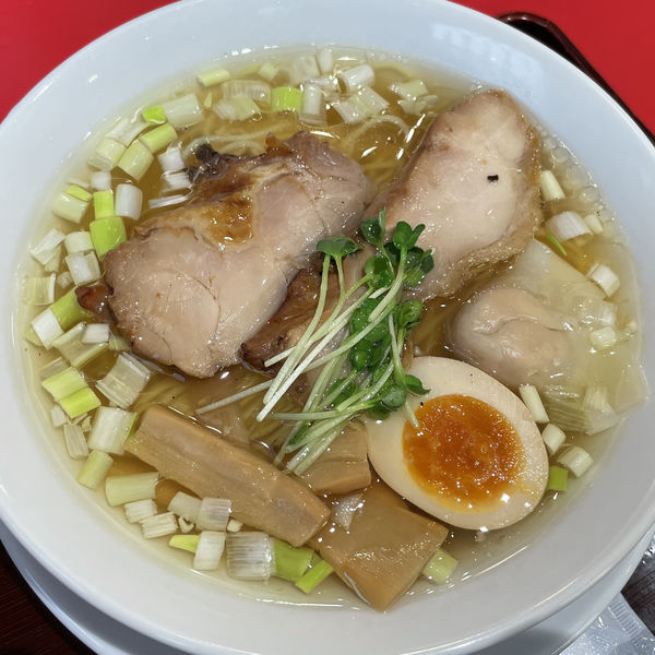 「とりそば 950円」@鳥藤とりそばスタンド グランスタ東京店の写真