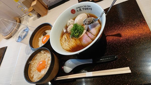 「特製ポルチーニ醤油」@入鹿TOKYOの写真