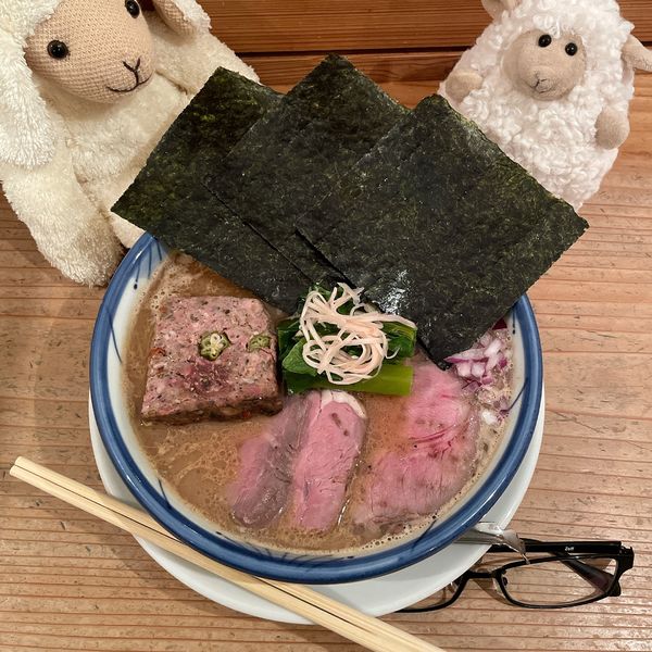 「灰汁魔そば」@ひつじそば 人と羊の写真