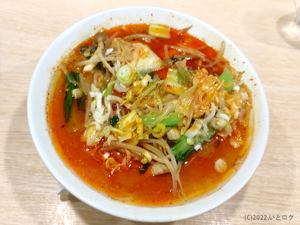 「辛辛みそタンメン ５辛」@中華ごはん かんざしの写真