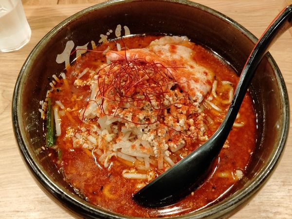 「旨辛味噌(激辛)」@味噌らーめん 柿田川ひばり 恵比寿本店の写真