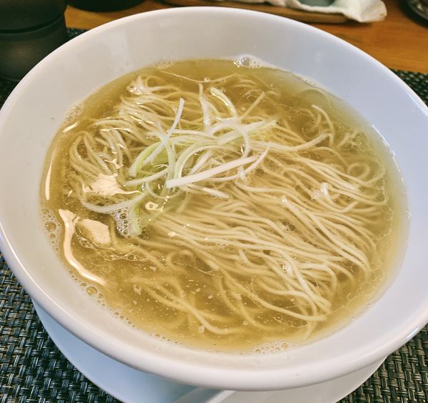 「【限定】蔦の塩ダレかけそば500円」@寛～くつろぎ～の写真