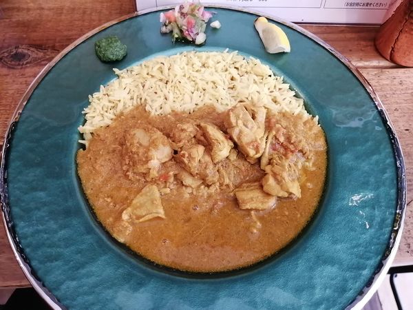 「朝のチキンカレー　　1000円」@肉スパイスカレー ガネックの写真
