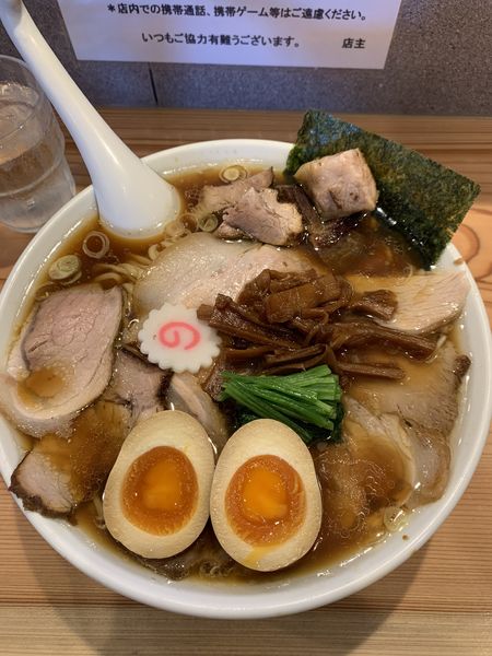 「しょうゆチャーシューメン＋味玉」@オランダ軒の写真