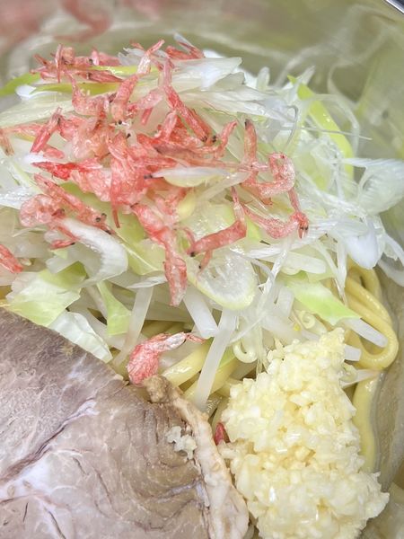 「海老塩汁なし」@らーめん 汁なし 兄貴んちの写真