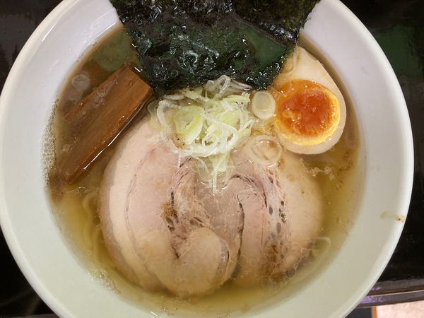 「お魚ラーメン塩 800円」@麺屋ふたばの写真