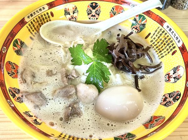 「鶏白湯ラーメン」@はまちゃんぎょうざの写真