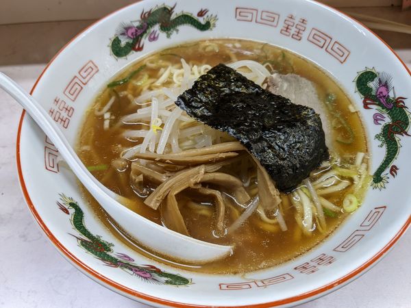 「にんにくラーメン」@岐阜屋の写真