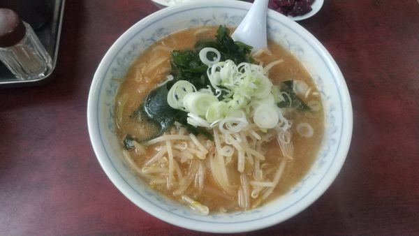 「味噌ラーメン700円」@ラーメン ぱっくん亭の写真