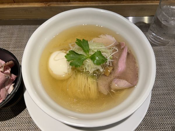 「塩そば並」@成城青果の写真