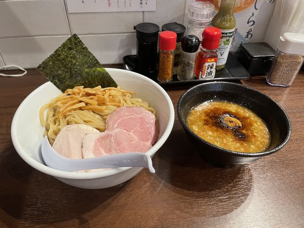 「濃厚鶏鰹つけ麺」@貝だしらぁ麺と鶏白湯らぁ麺 ふじをの写真