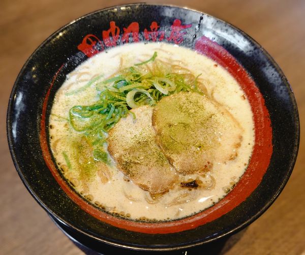 「宇治抹茶塩ラーメン」@ラーメン 田中九商店 平等院店の写真