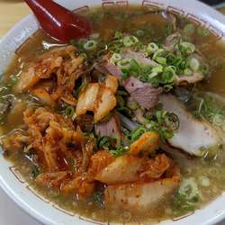 ラーメン+キムチ