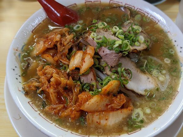 「ラーメン+キムチ」@起歩の写真