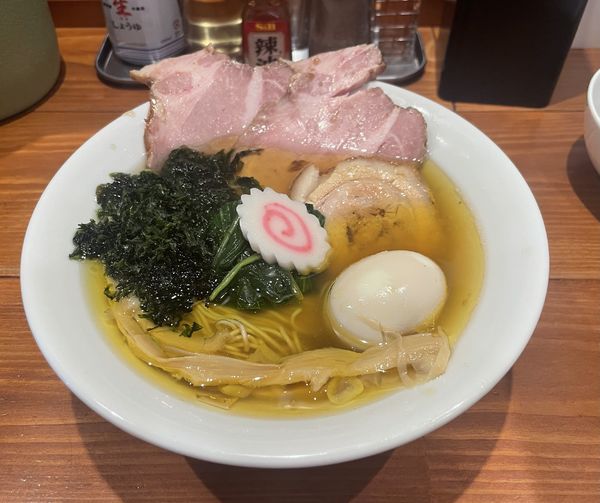 「特製塩そば」@麺屋 真心の写真