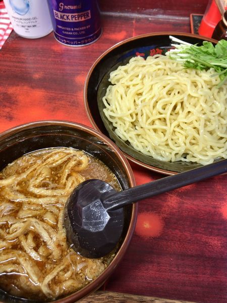 「味噌つけ麺」@六紋亭の写真