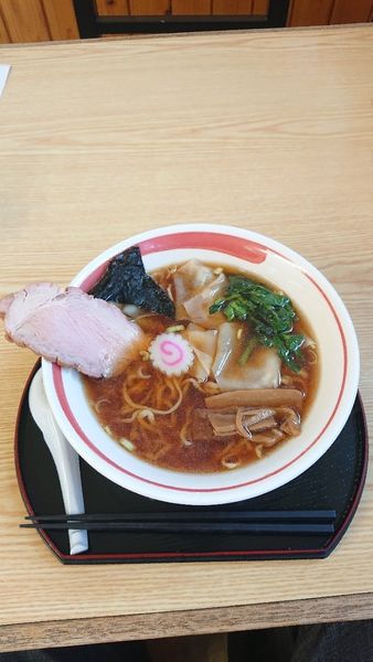 「令4・9・30ワンタン麺(900円)」@奥州白河 太鼓のぼおの写真