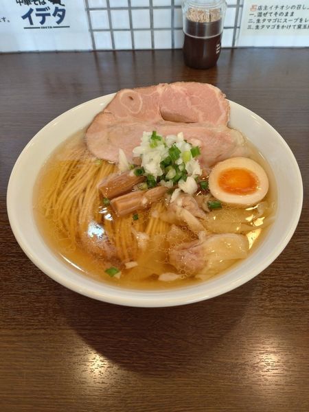 「特製塩そば」@中華そばイデタの写真