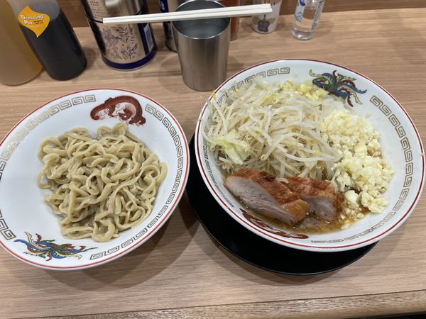 「ミニつけ麺」@ラーメン豚山 金沢文庫店の写真