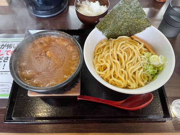 「カレーつけ麺」@つけ麺 らいこうの写真