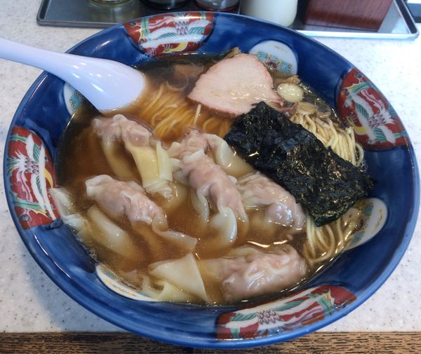 「肉ワンタンメン（1070円）」@たんたん亭の写真