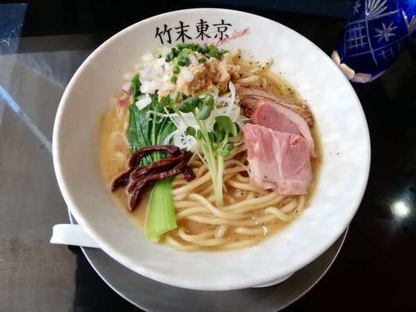 「鶏ホタテそば」@竹末東京プレミアムの写真