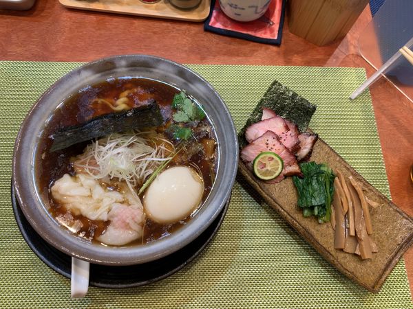 「特製醤油らーめん1200円」@らーめん 梶原の写真