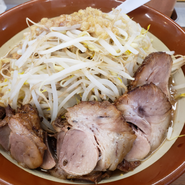 「ど豚骨ラーメン特盛(豚マシ)」@宮二郎の写真